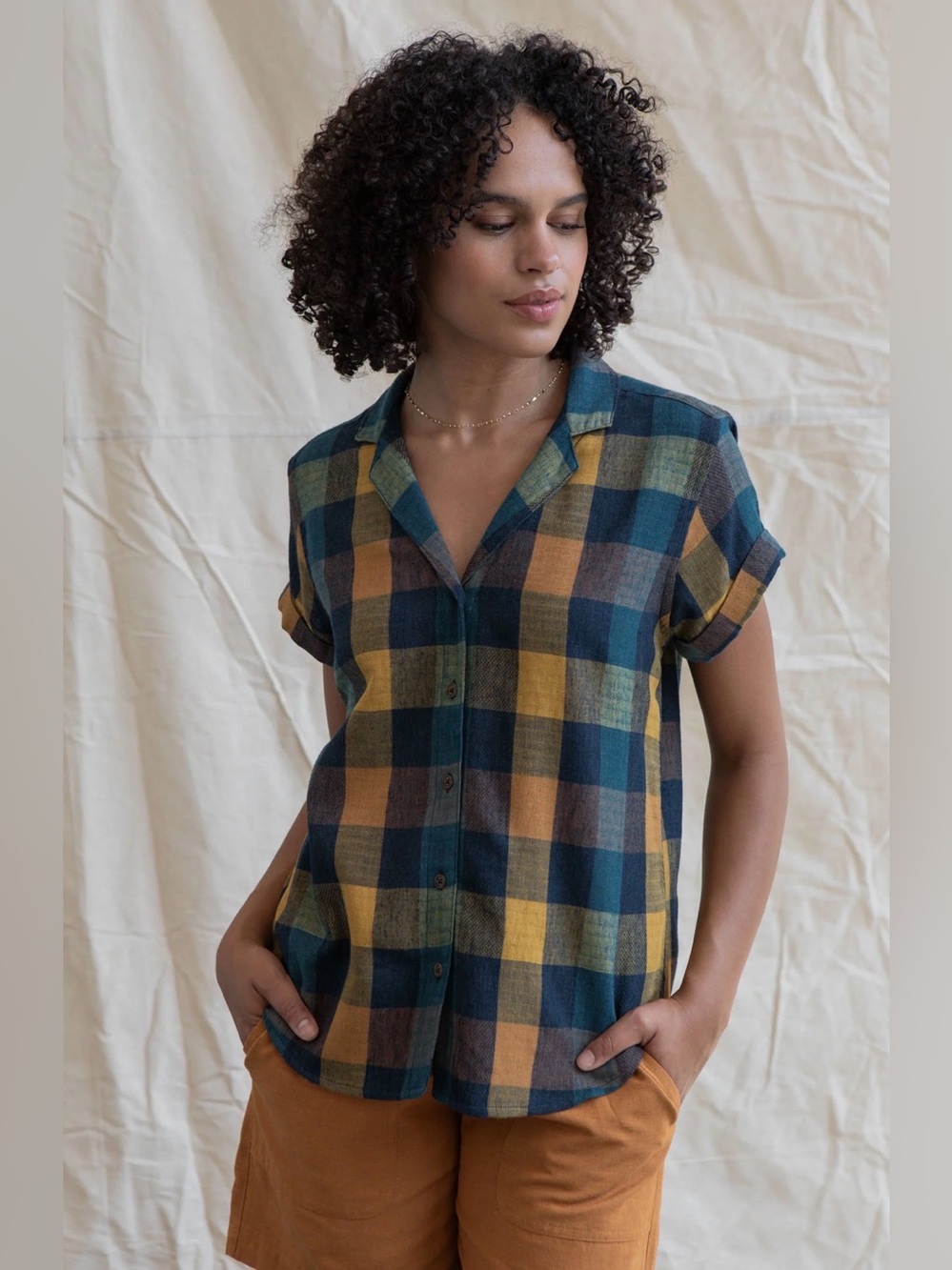 Bridge & Burn - The Innes Shirt - Moonbow Plaid Color